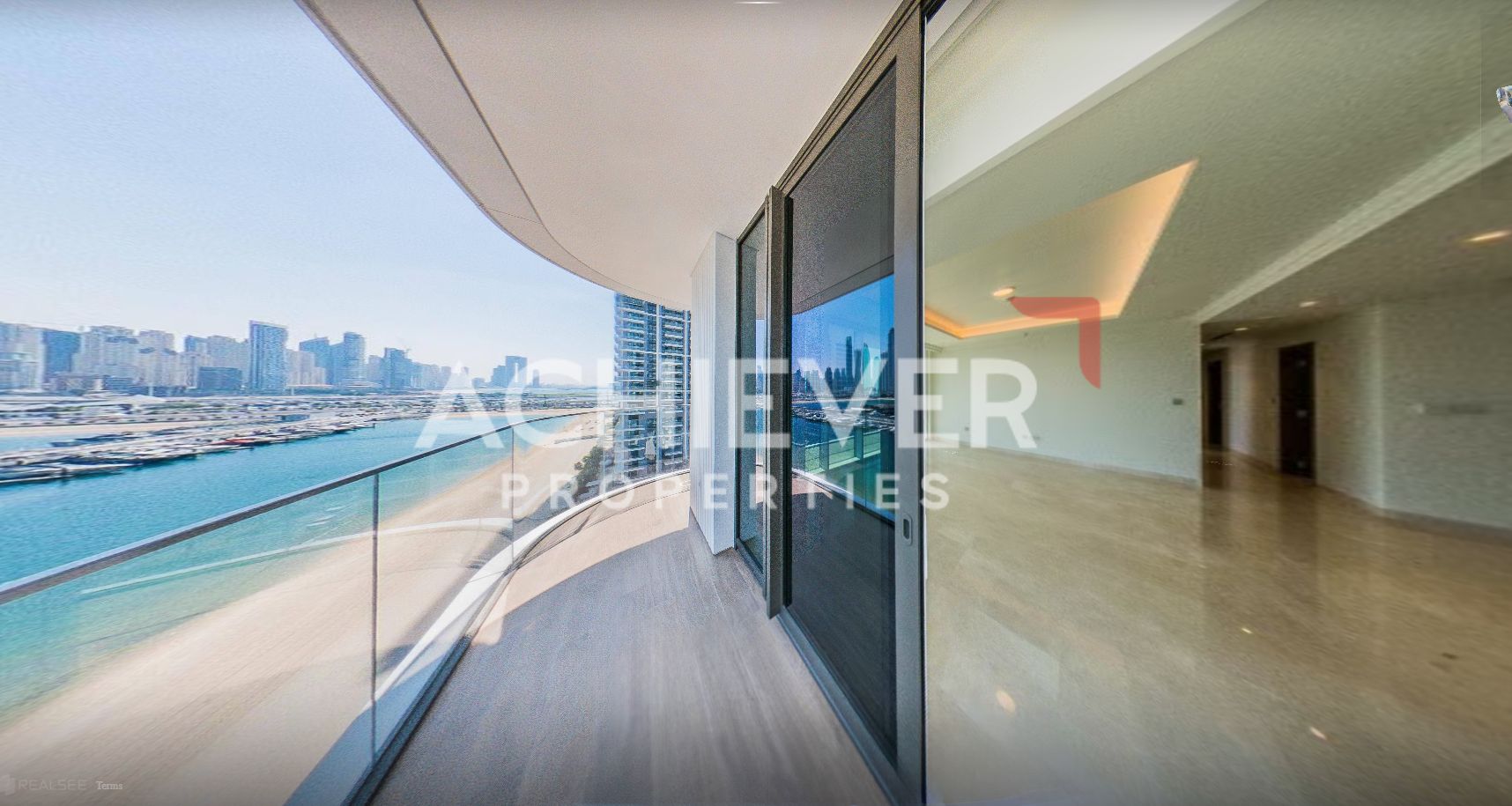 Corner Unit I Full Sea and Marina Skyline View