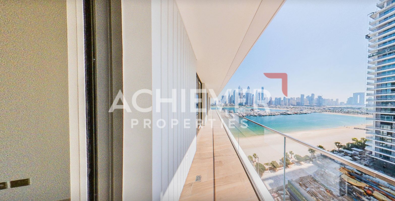 Corner Unit I Full Sea and Marina Skyline View