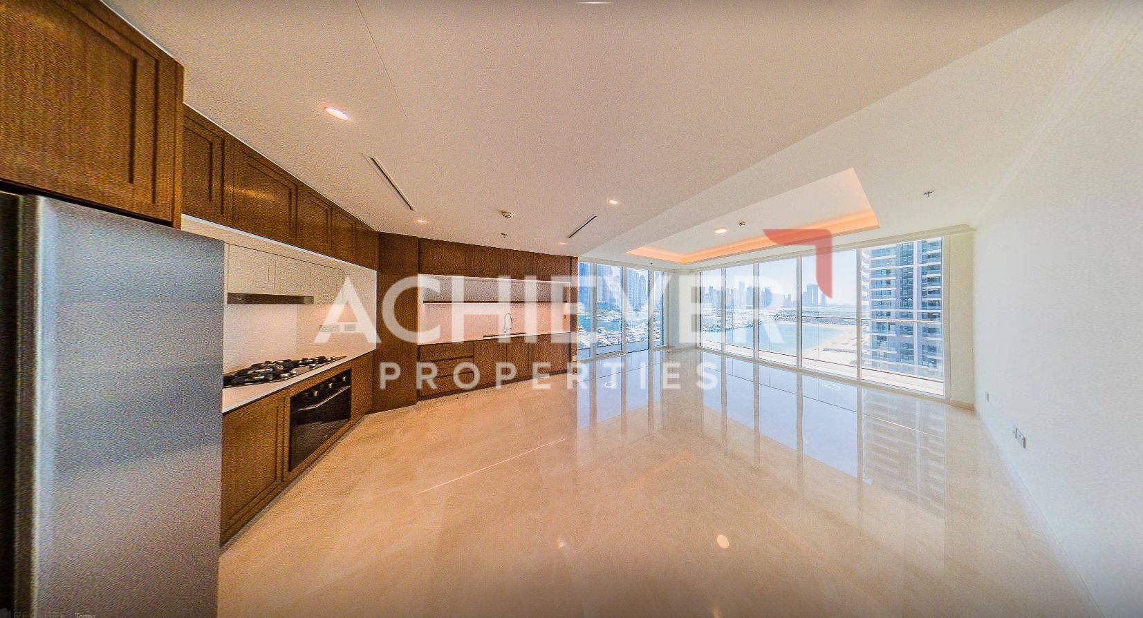 Corner Unit I Full Sea and Marina Skyline View
