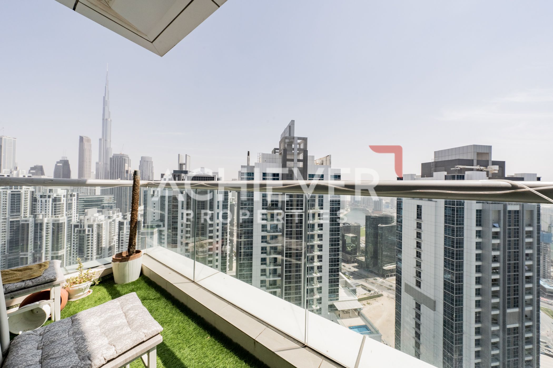 High Floor | Panoramic City and Burj Khalifa Views | Prime Location